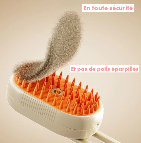 Brosse de Toilettage électrique 3 en 1