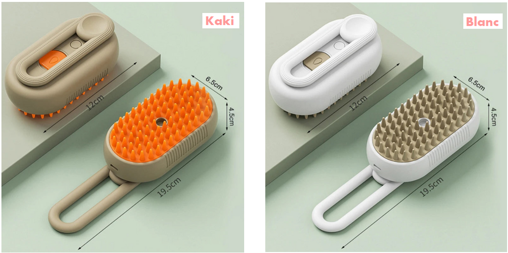 Brosse de Toilettage électrique 3 en 1