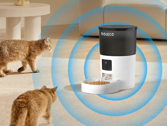 ROJECO Distributeur Automatique - Nourrissez vos animaux à distance !