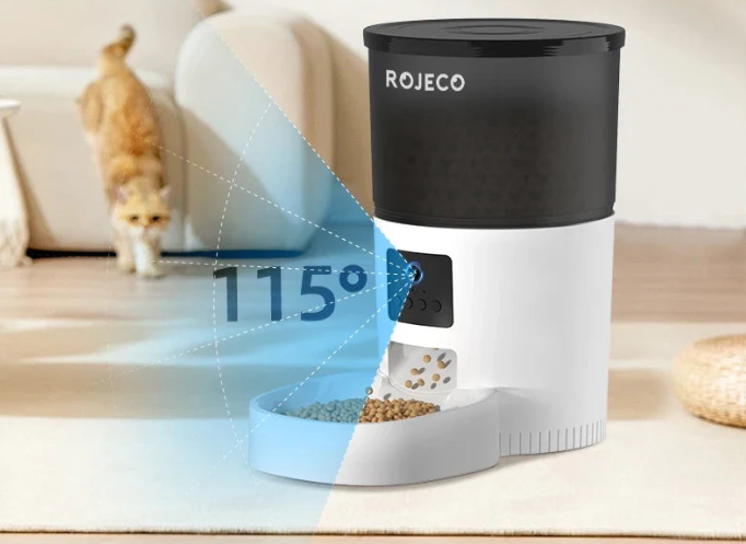 ROJECO Distributeur Automatique - Nourrissez vos animaux à distance !