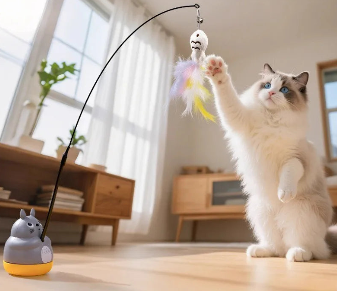 Jouet à Plumer pour Chats - Amusez votre félin !