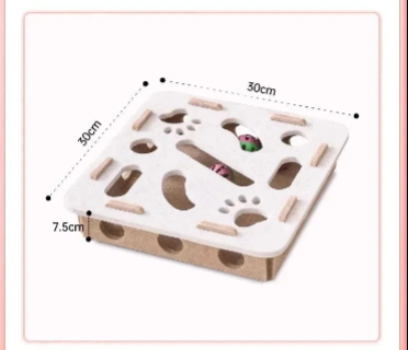 Jouet Puzzle pour Chats - Stimulez leur instinct !