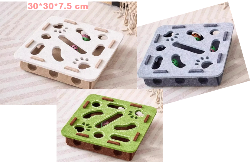 Jouet Puzzle pour Chats - Stimulez leur instinct !