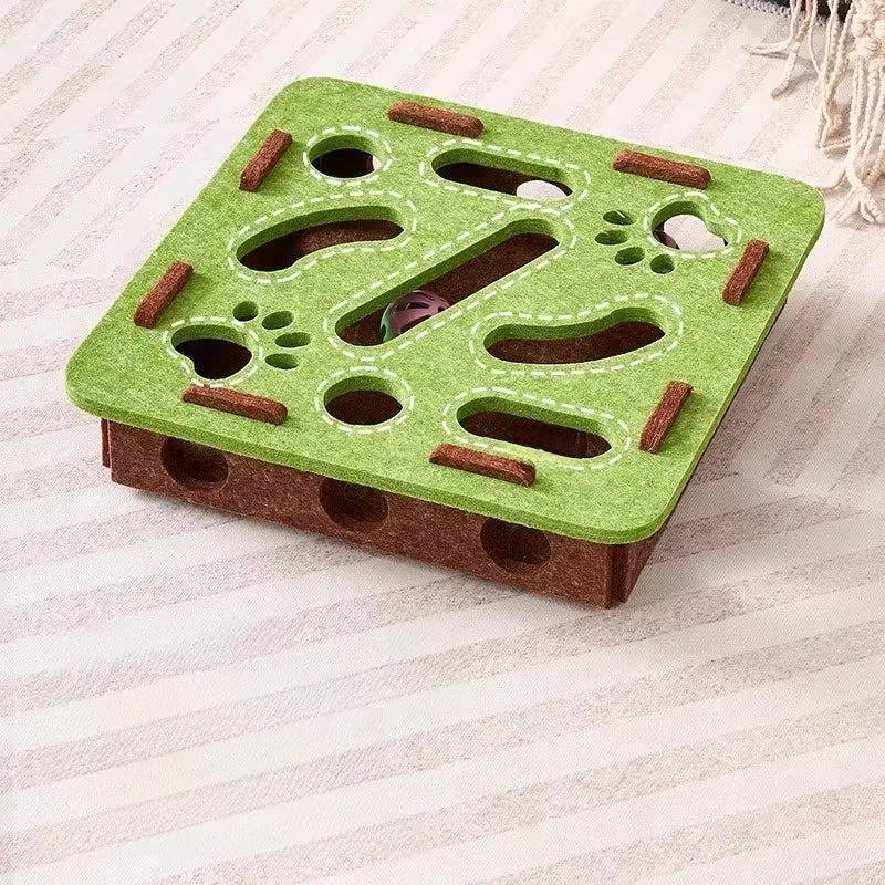 Jouet Puzzle pour Chats - Stimulez leur instinct !