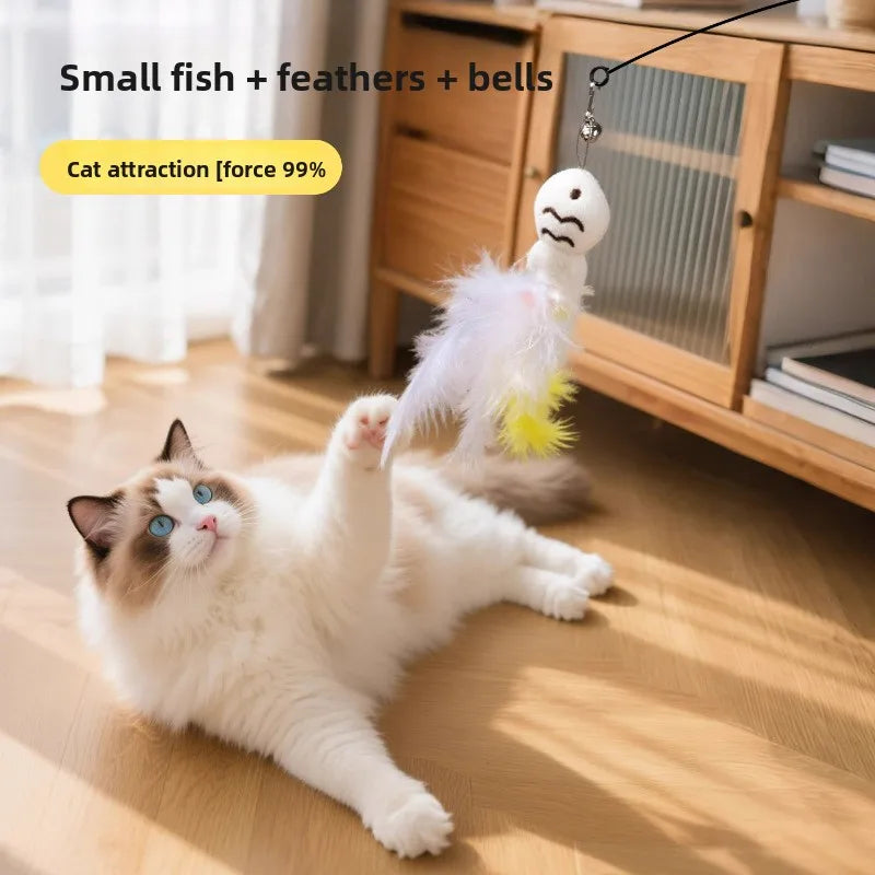 Jouet à Plumer pour Chats - Amusez votre félin !