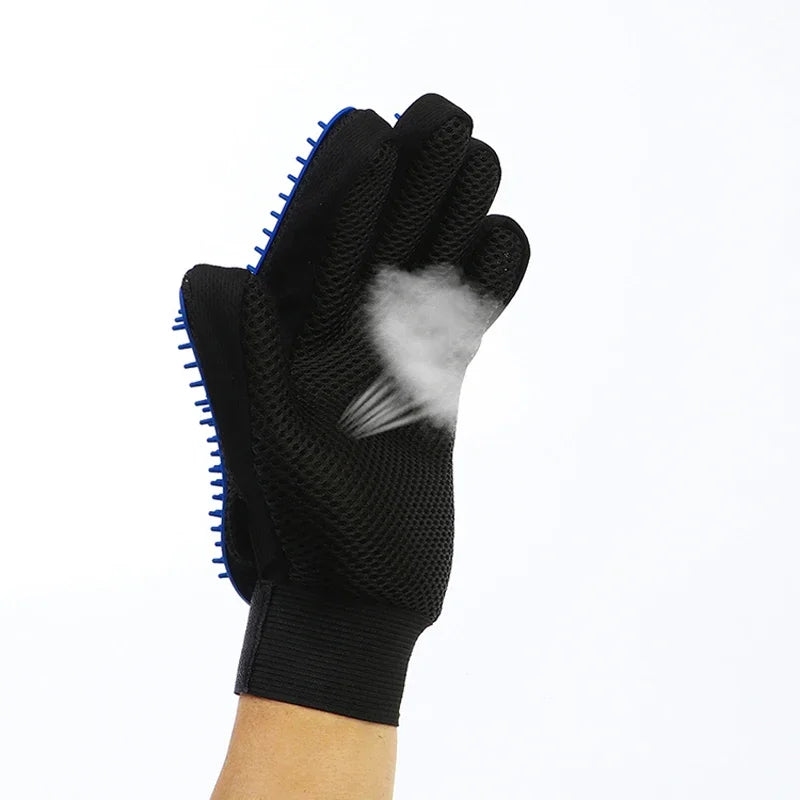 Gants de Toilettage en Silicone - Douceur et Confort pour Votre Animal