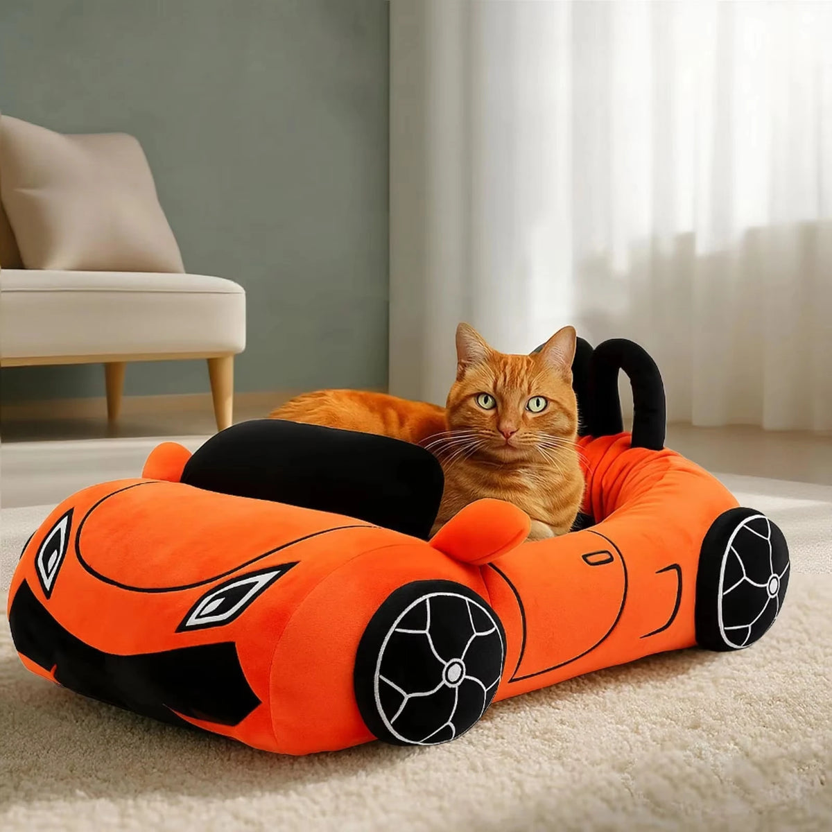 Lit Supercar avec Oreiller
