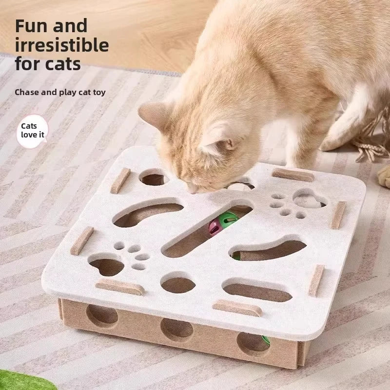 Jouet Puzzle pour Chats - Stimulez leur instinct !