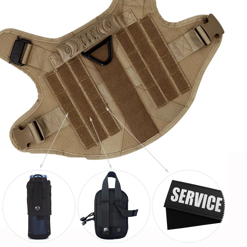 Harnais Tactique pour Chien