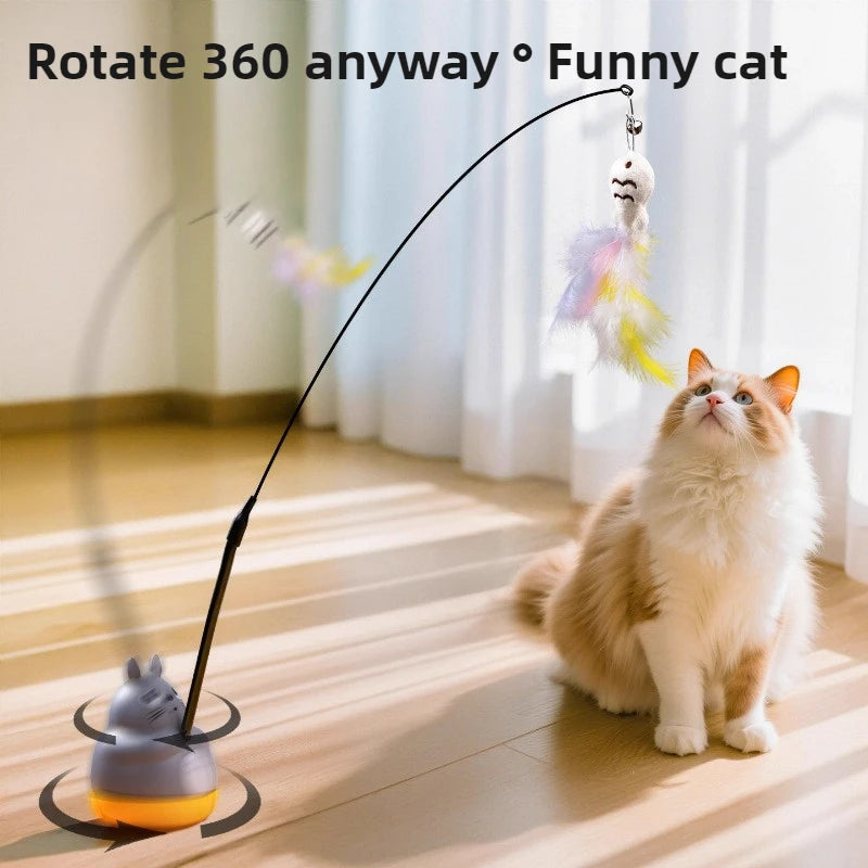 Jouet à Plumer pour Chats - Amusez votre félin !