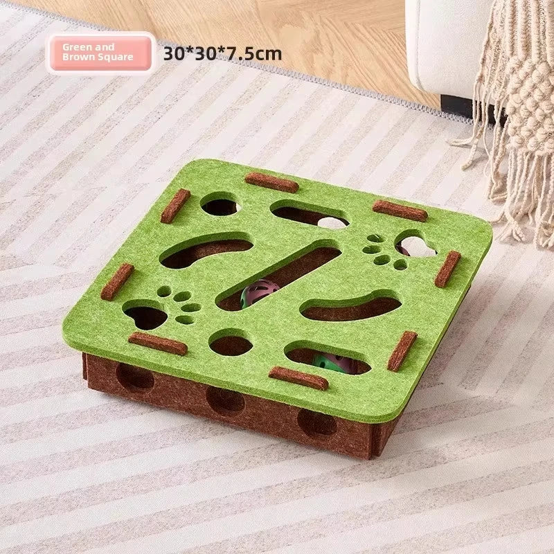 Jouet Puzzle pour Chats - Stimulez leur instinct !