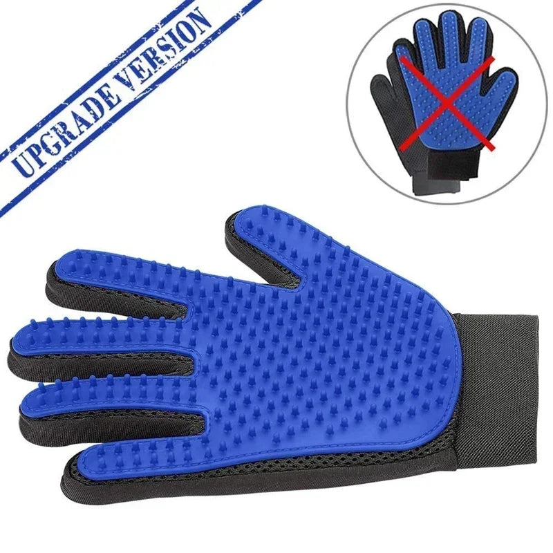 Gants de Toilettage en Silicone - Douceur et Confort pour Votre Animal