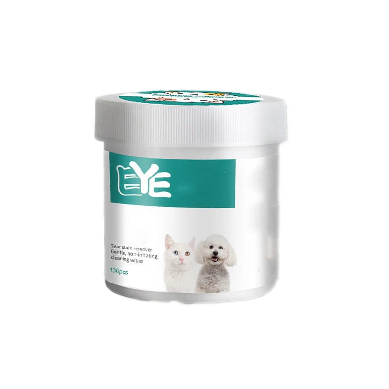Lingettes humides nettoyantes pour les yeux pour animaux de compagnie