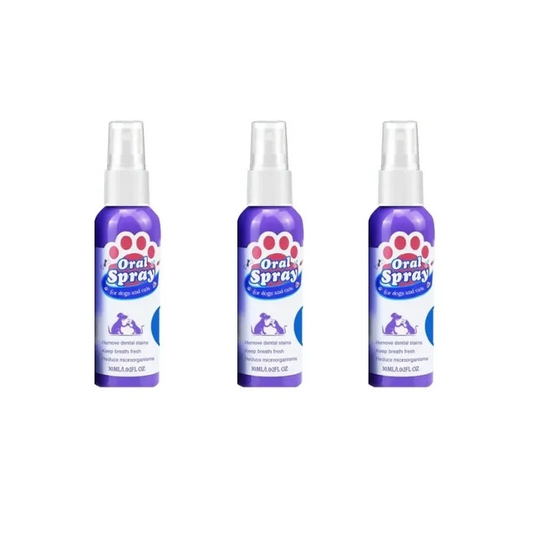 Spray de nettoyage des dents d'animaux domestiques