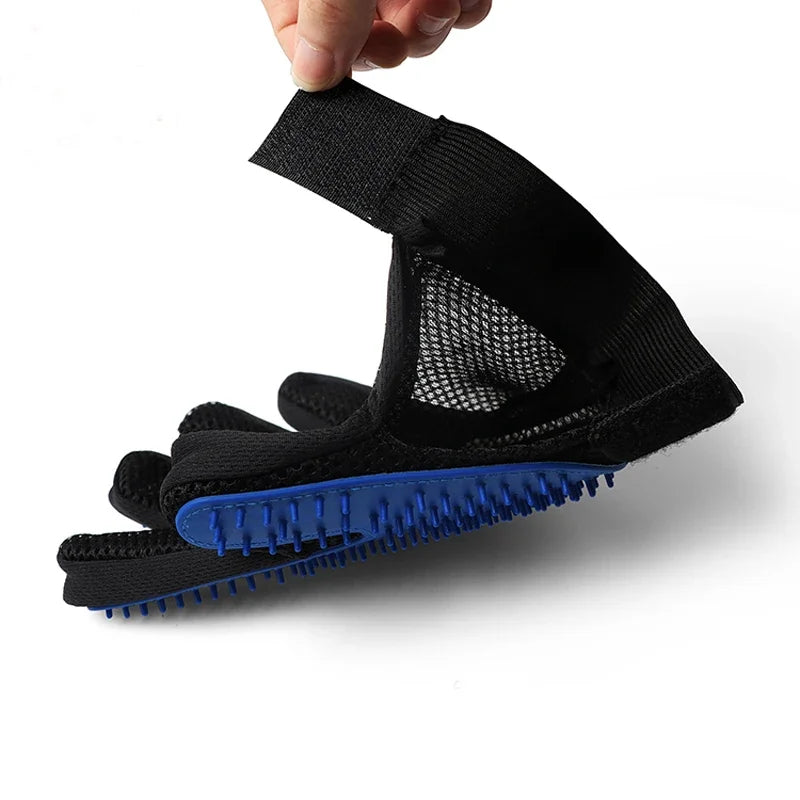 Gants de Toilettage en Silicone - Douceur et Confort pour Votre Animal