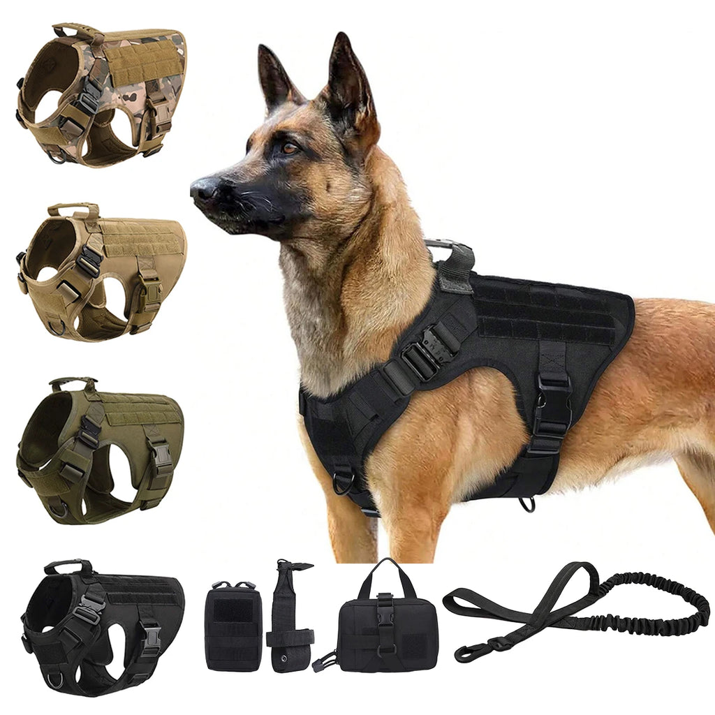 Harnais Tactique pour Chien