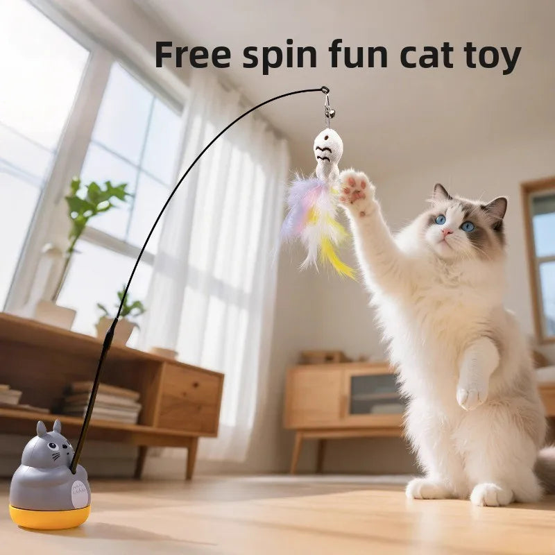 Jouet à Plumer pour Chats - Amusez votre félin !