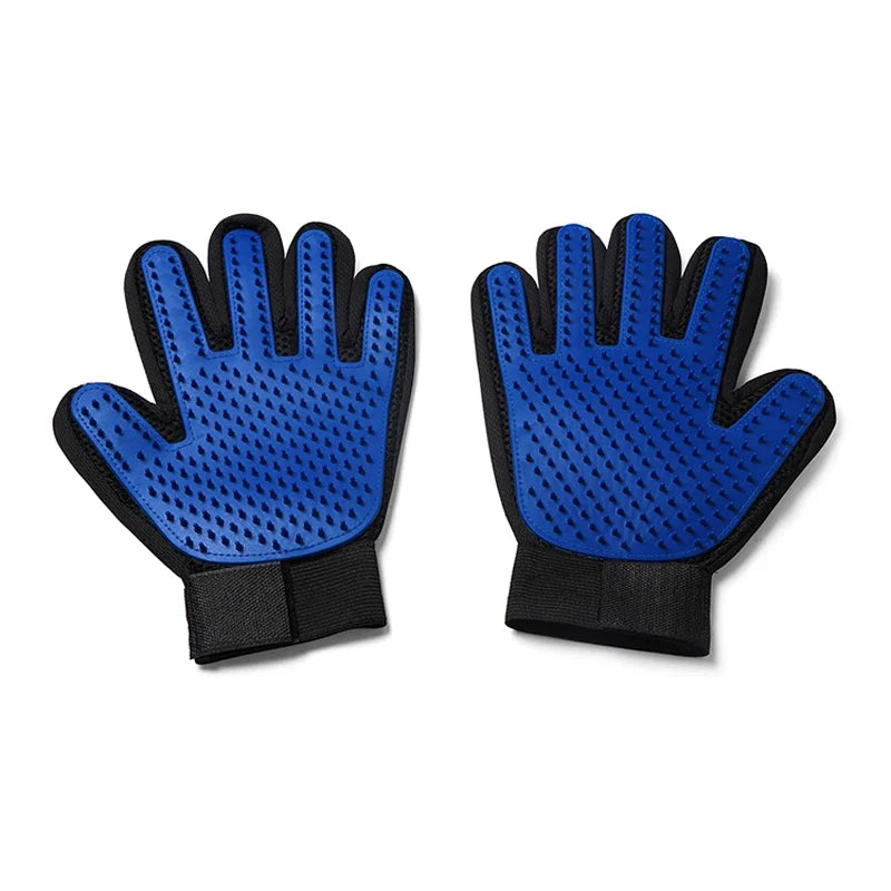 Gants de Toilettage en Silicone - Douceur et Confort pour Votre Animal