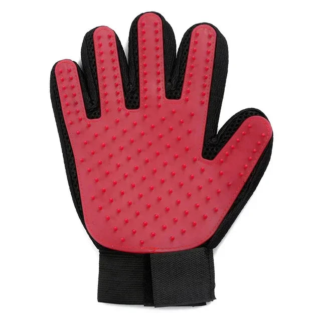 Gants de Toilettage en Silicone - Douceur et Confort pour Votre Animal