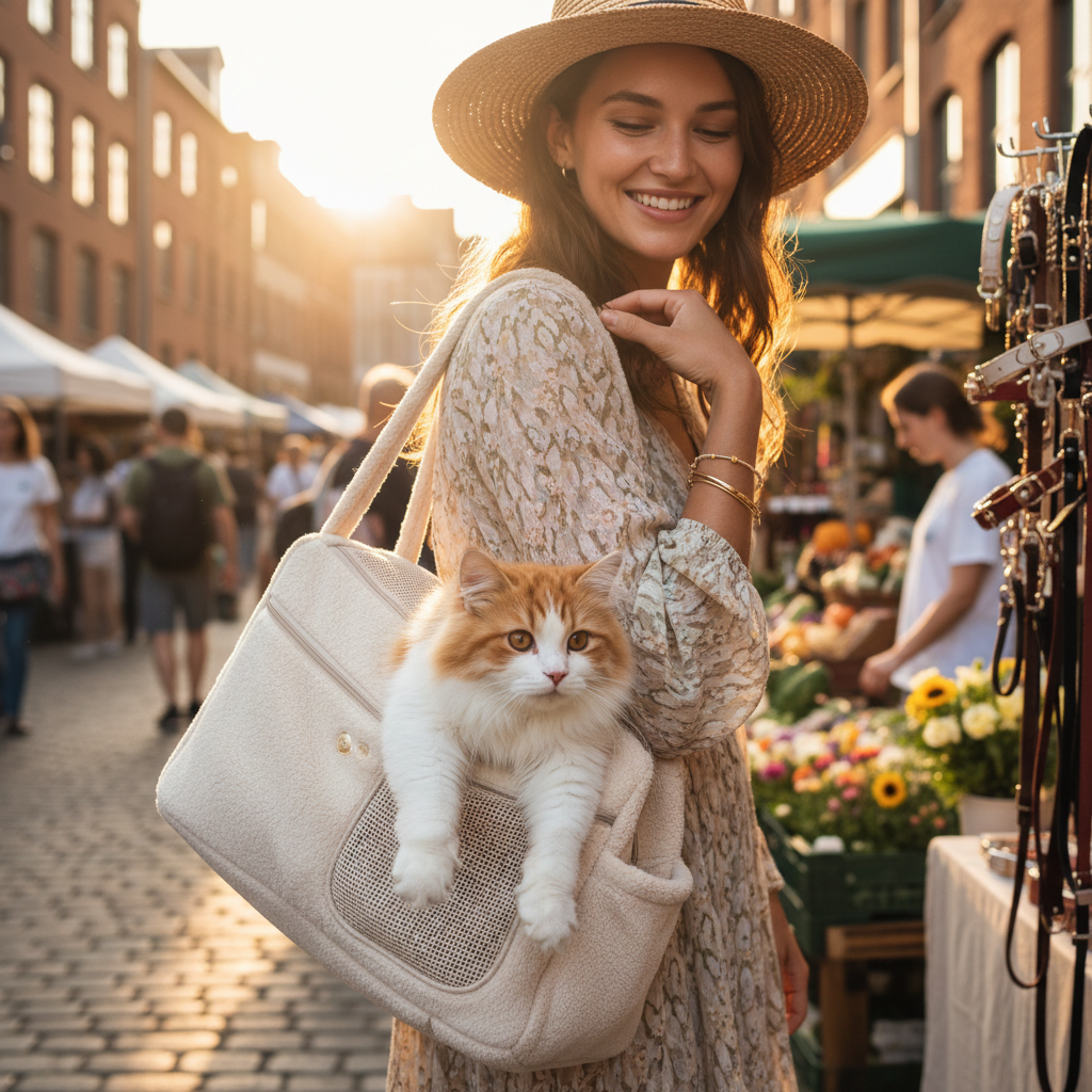Sac de Transport pour Animaux - Confort et Sécurité !